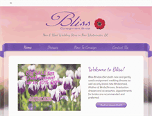 Tablet Screenshot of blissconsignment.com